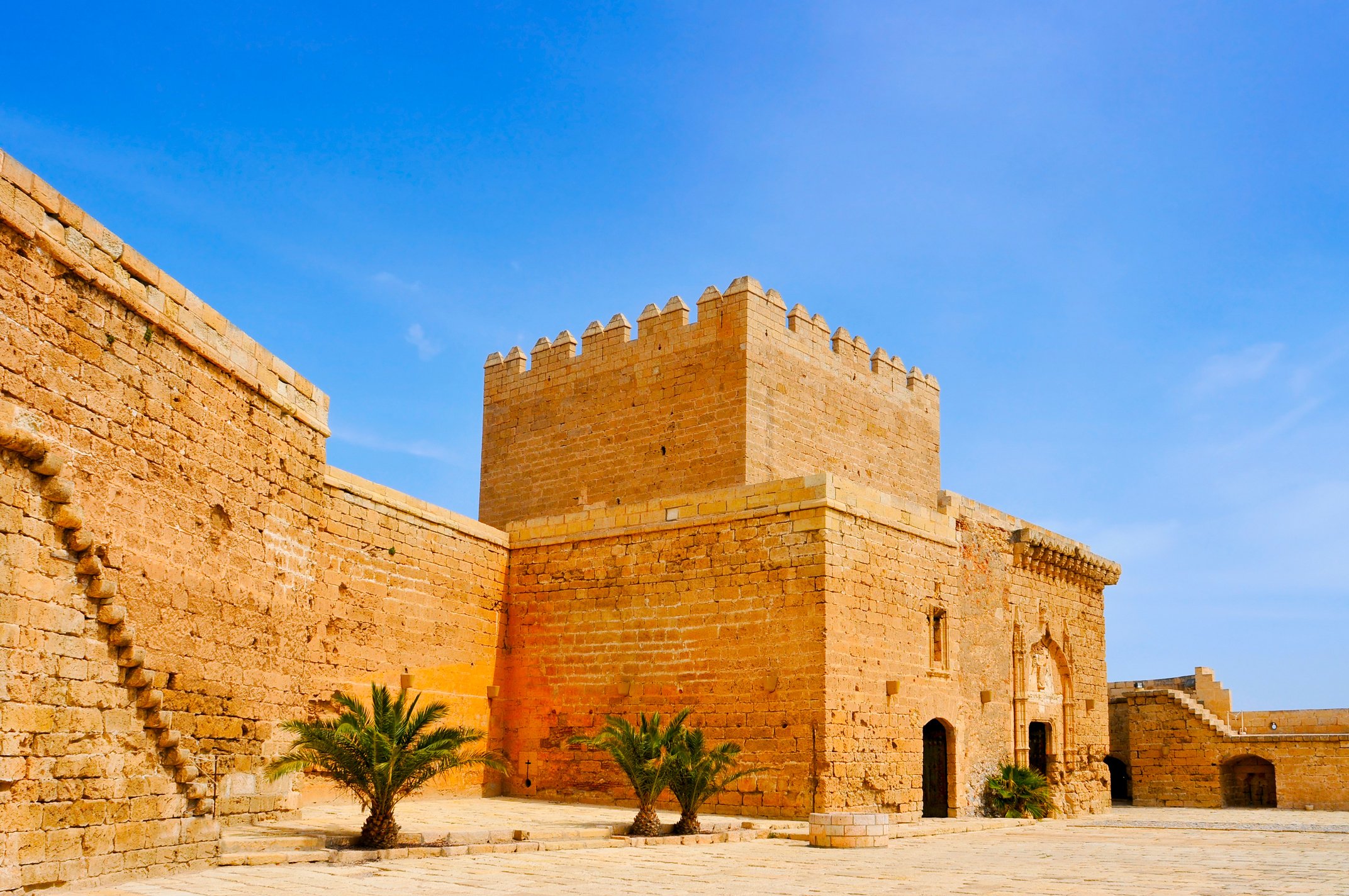 Alcazaba of Almeria, in Almeria, Spain